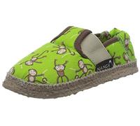 Nanga lustige Affen, Unisex-Kinder Niedrige Hausschuhe, Grün (grün 90), 26 EU