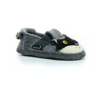 Nanga Jungen Kinder Hausschuh Racoon Mittelgrau 24