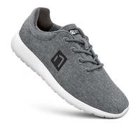 nanga Sneaker Merinorunner Wool (100% Schurwolle) schiefergrau Herren, Größe Euro (US) 40