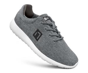 nanga Sneaker Merinorunner Wool (100% Schurwolle) schiefergrau Herren, Größe Euro (US) 42