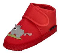 Nanga Unisex Kinder Dumbo Krabbel Hausschuhe, Rot, 19 EU
