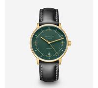 Naos Automatik dunkelgrün gold - Leder - Bridle schwarz