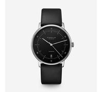 Naos Automatik schwarz - Leder - Premium schwarz