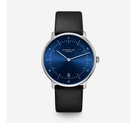 Naos tiefblau - Leder - Premium schwarz