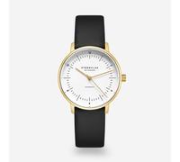 Naos XS Automatik gold - Leder - Klassik schwarz