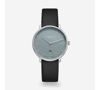 Naos XS Edition Flora eisblau - Leder - Klassik schwarz