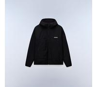 NAPAPIJRI A-Biois atmungsaktive Softshell-Jacke Herren Übergangs-Jacke mit Kapuze NP0A88TN9411 Schwarz M