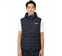 NAPAPIJRI A-Gesar V Herren Stepp-Weste wattierte Puffer-Weste mit seitlichen Eingriffstaschen NP0A88U41761 Navy-Blau L