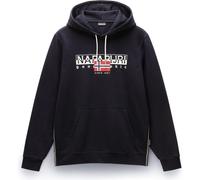 Napapijri Aylmer Winter Hoodie pechschwarz/weiß - XXL