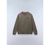 Napapijri - B-Badge Crew 1 - Pullover, Gr. L, braun/grau (TeaLeaf)