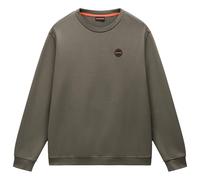 Napapijri - B-Badge Crew 1 - Pullover, Gr. 3XL, braun/grau (TeaLeaf)