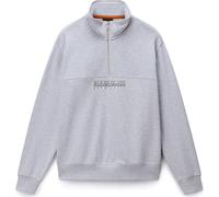 Napapijri B-box Logo Half Zip light grey melange (795) 3XL
