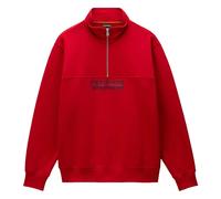 Napapijri B-box Logo Half Zip WI haute red r1f (R1F) L