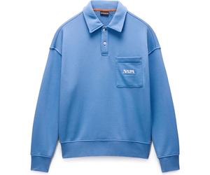 Napapijri B-miraat Polo LS blue jasper b9a (B9A) 3XL
