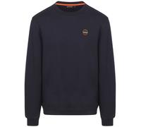 Napapijri Badge Sweater Navy - Größe L Blau L