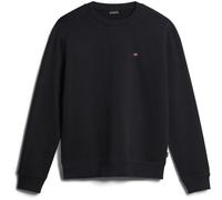 Napapijri Sweatshirt mit Logo-Stitching Modell 'BALIS' in Black, Größe S