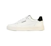NAPAPIJRI Bark Leather (NP0A4IQP) White, Sneakers aus Leder für Herren, Weiß Schwarz, 42 EU