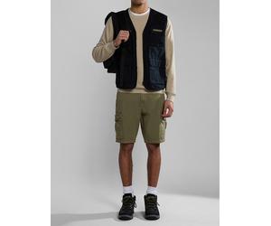 Napapijri Bermudas "Deline" in Khaki - Größe W40 | Herren Plussize