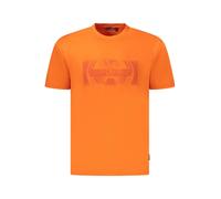 Napapijri Bio-Baumwolle Logo Kurzarmshirt - Größe: S