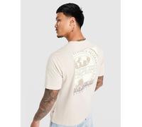Napapijri Bollo Back Box Graphic T-Shirt - Herren, Beige - XXL
