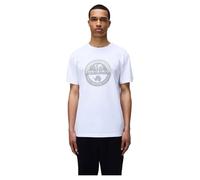 Napapijri Bollo Regular T-Shirt für Herren, Weiß