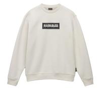 Napapijri Box Logo Sweatshirt L White Whisper