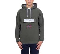 NAPAPIJRI - Burgee Herren Winter-Sweatshirt, Militär, XS