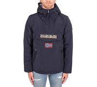 NAPAPIJRI Rainforest Pocket 2 wasserabweisende Anorak-Jacke Winter-Jacke NP0A4GMD0411 Schwarz XXL