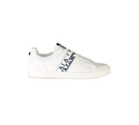 Napapijri Chic White Lace-Up Sneakers mit Logo Herren Akzent, Weiss/opulenter Garten, 47 EU