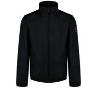 Windbreaker NAPAPIJRI, Herren, Gr. L, schwarz beauty, Obermaterial: 100% Polyester, normal, Jacken Windbreaker, sportlicher Stil, mit Reißverschluss, für Sport und Freizeit (31565600-L) schwarz beauty