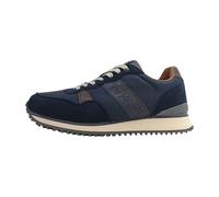 Sneaker NAPAPIJRI "Napapijri Sneaker Lederimitat/Textil", Herren, Gr. 42, navy, grau, Lederimitat, Textil, Schuhe Sneaker (62902809-42) navy, grau