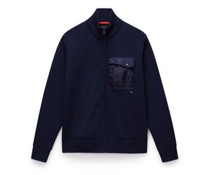 Napapijri - D-Berti Full Zip - Freizeitjacke, Gr. M, blau (BluMarine)