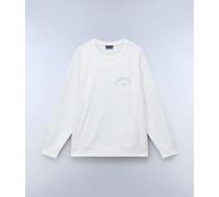 Napapijri Damen Sweatshirt B-Fete C NP0A4IEZ White Heron-L