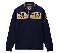 Napapijri E-archive Polo LS blu marine (176) XS