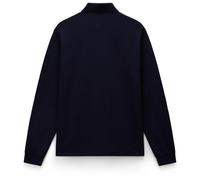 Napapijri - E-Badge L/S - Polo-Shirt, Gr. S, blau (BluMarine)