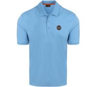 Napapijri E-Badge Polo Mid Blau - Größe XL Blau XL