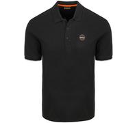 Napapijri E-Badge Polo Schwarz - Größe M Schwarz M