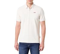 NAPAPIJRI Evan Short Sleeve Polo Shirt Cream, Weiß, Large