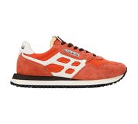 Sneaker NAPAPIJRI "Napapijri Sneaker Veloursleder/Microfaser", Herren, Gr. 44, gold, rot, Microfaser, Veloursleder, Schuhe Sneaker (97927759-44) gold, rot