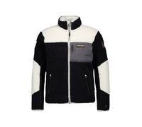 NAPAPIJRI Fleecepullover Herren Regular Fit Teddyfell schwarz, M