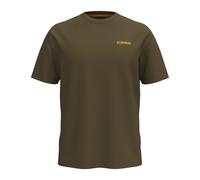 Napapijri Freizeit-Tshirt S-Flint (Baumwolle) dunkelgrün Herren, Größe M