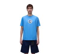 Napapijri Freizeit-Tshirt S-Phos (Baumwolle) blau Herren, Größe L