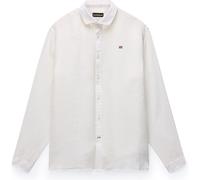 Napapijri Herren Langarmhemd Mann G-linen Ls 1 Blau Xxl