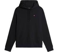 NAPAPIJRI Herren Hoodie - BALIS H SUM, Baumwolle, Kapuze, ungefüttert, Regular Fit 3XL Schwarz