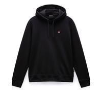 NAPAPIJRI Herren Hoodie - BALIS HOOD, Small Flag, Kapuze, Regular Fit, warm gefüttert, einfarbig Schwarz 3XL