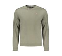 NAPAPIJRI Pullover Herren Regular Fit Rundhals Merinowolle grün, XXL