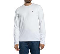 Napapijri Langarm-T-Shirt Salis LS NP0A4HN7 Weiß (0021) L