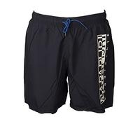 Napapijri Herren Badeshorts V-Box mit Gummizug & Kordelzug Schwarz L