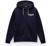 Napapijri Aylmer Full Zip Kapuzenjacke dunkelblau/weiß - XL