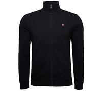 Napapijri Herren Sweatjacke Balis Fz – Baumwolle, Label-Stitching